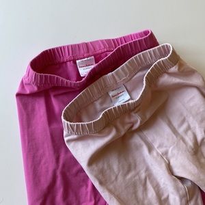 Hanna Andersson two pair of leggings/pants bundle